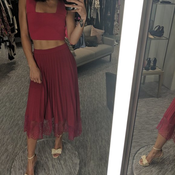 A.L.C. Dresses & Skirts - A.L.C Claude Pleated Midi Skirt NWT